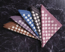 Sobremesa Gray Polka Dots Cotton Cloth Napkins, Linens