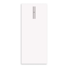 Black Ink Notepad Grey Buck Letter Initial All Letters Long