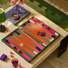 Addison Ross Lacquer Backgammon Set