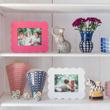 Addison Ross Scalloped Lacquer Photo Frame 5" x 7"