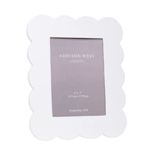 Addison Ross Scalloped Lacquer Photo Frame 5" x 7"