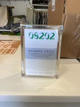 Kramer Drive  Note Stack with Acrylic Holder