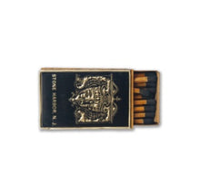 Ellie Rittenhouse Design 18 x 18 Vintage Matchbook & Beach Tag Art Framed