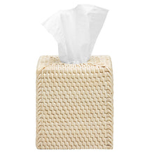 Pigeon and Poodle - Tissue Box - Dalton white/ gray/cream/ green