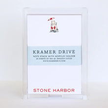 Kramer Drive  Note Stack with Acrylic Holder