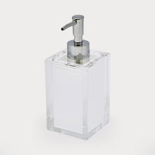 Tizo White Lucite Soap Dispenser