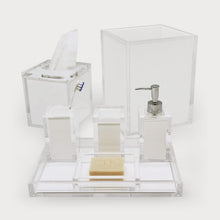 Tizo White Lucite Soap Dispenser
