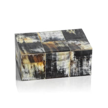 Zodax African Black Horn Inlaid Box