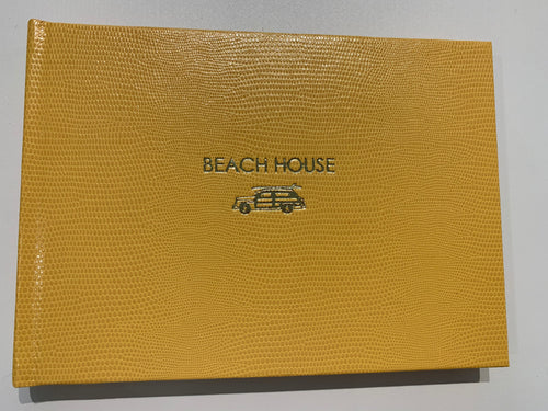 BEACH HOUSE- guest book